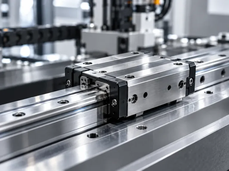 Industrial linear guide and carriage